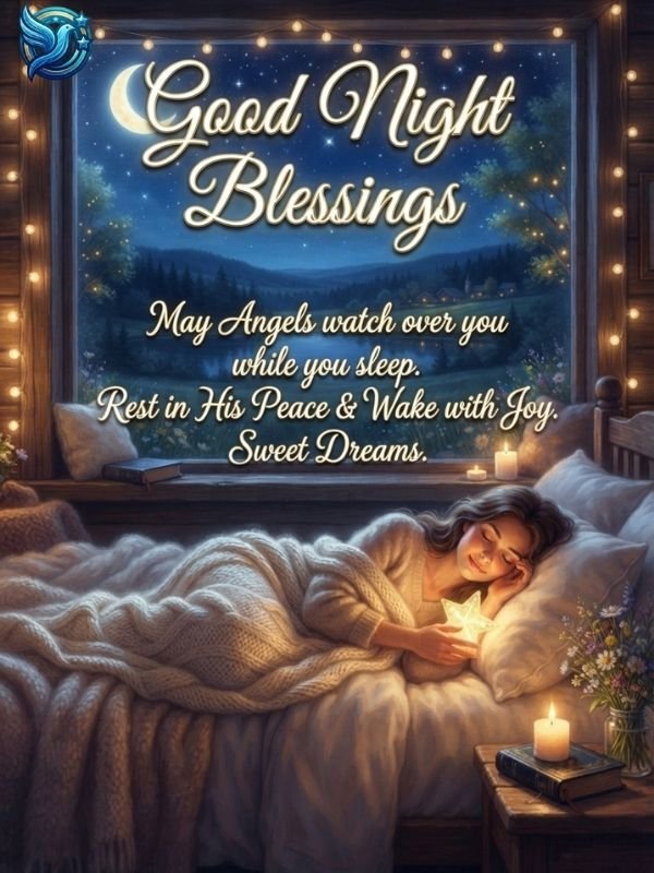 Beautiful Good Night Blessings