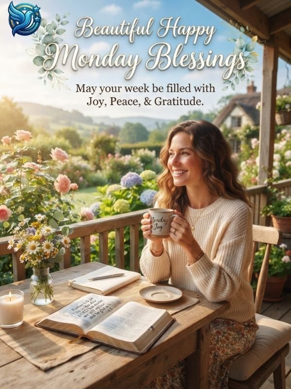 Beautiful Happy Monday Blessings