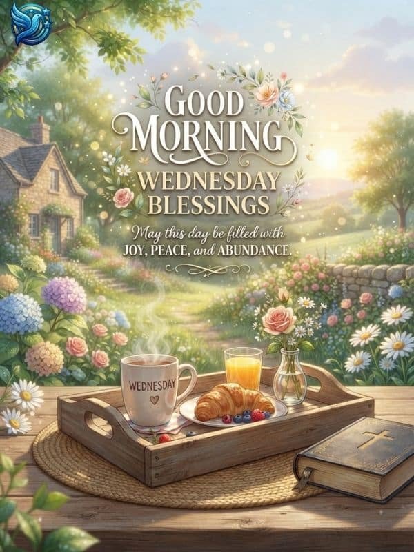 Good Morning Wednesday Blessings