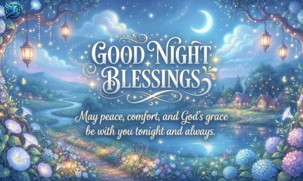 312+ Good Night Blessings for Peace, Happiness, and Sweet Dreams ✨
