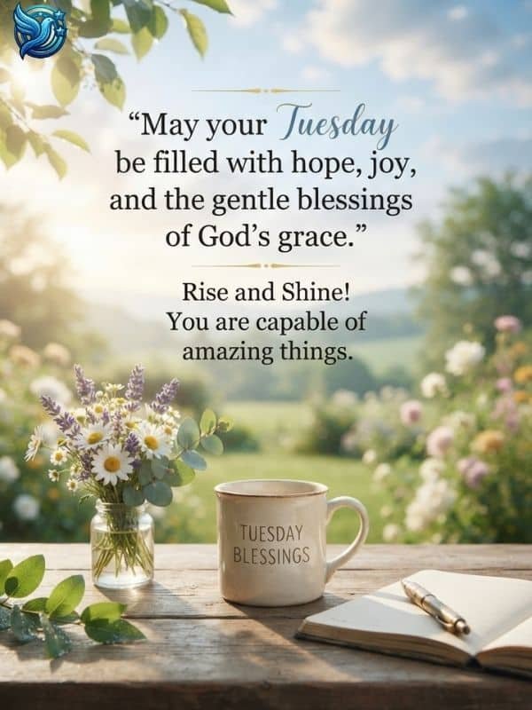 Inspirational Tuesday blessings