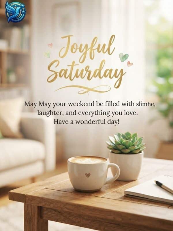 Joyful Saturday Wishes