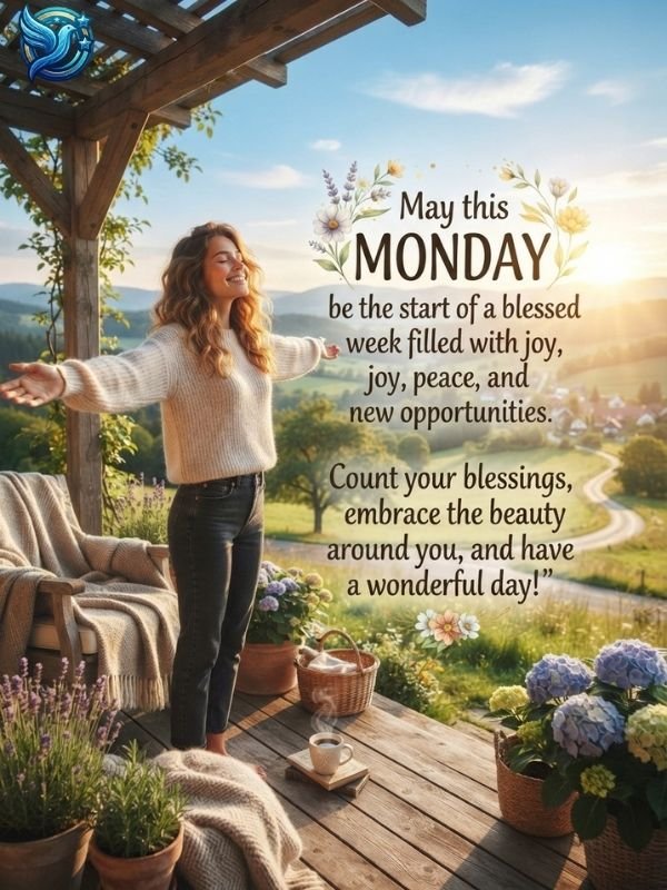 Positive Monday Blessings Quotes