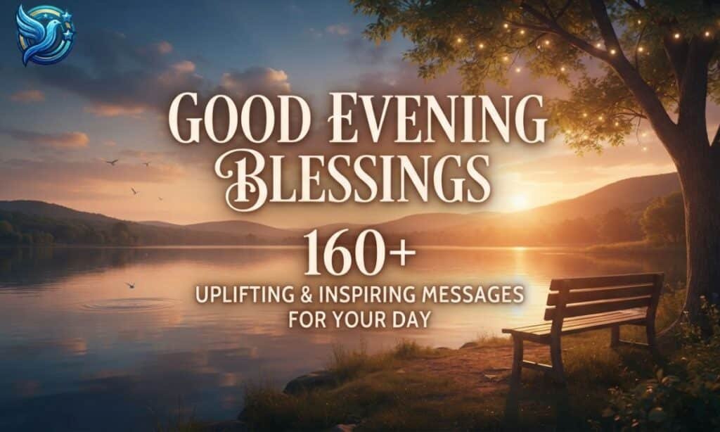 160+ Good Evening Blessings, Wishes & Prayers for a Peaceful Night