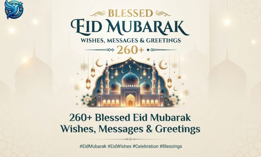 260+ Blessed Eid Mubarak Wishes, Messages & Greetings to Share