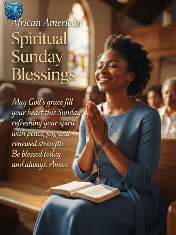 African American Spiritual Sunday Blessings