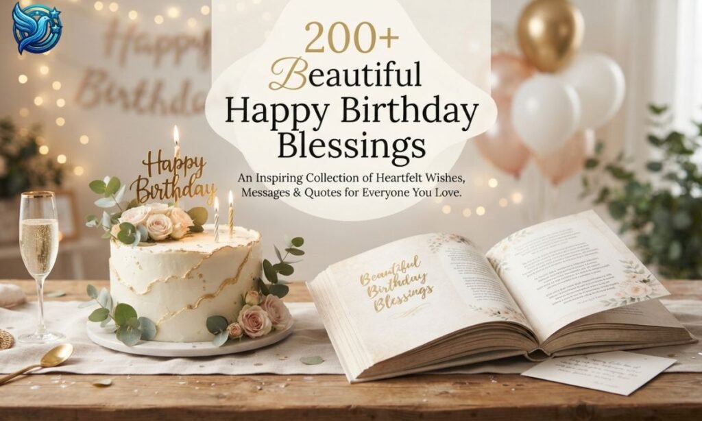 200+ Beautiful Happy Birthday Blessings for a Beautiful and Memorable Celebration