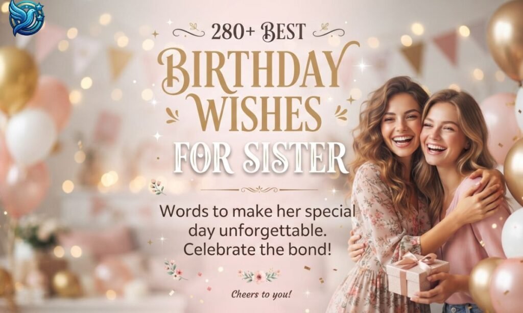 280+ Best Birthday Wishes for Sister: Loving Messages She’ll Never Forget