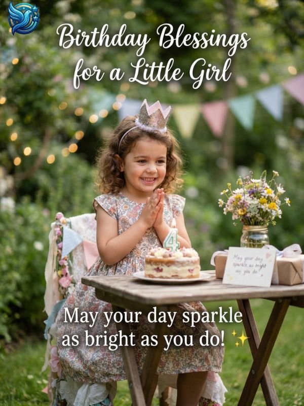 Birthday Blessings for a Little Girl