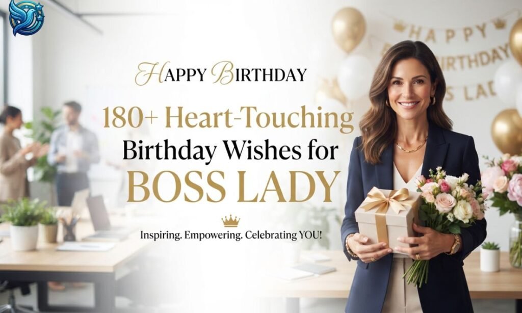 180+ Heart-Touching Birthday Wishes for Boss Lady, Leader, Mentor, and Inspiration