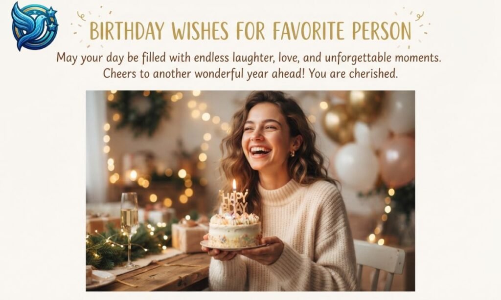 Birthday Wishes for Favorite Person