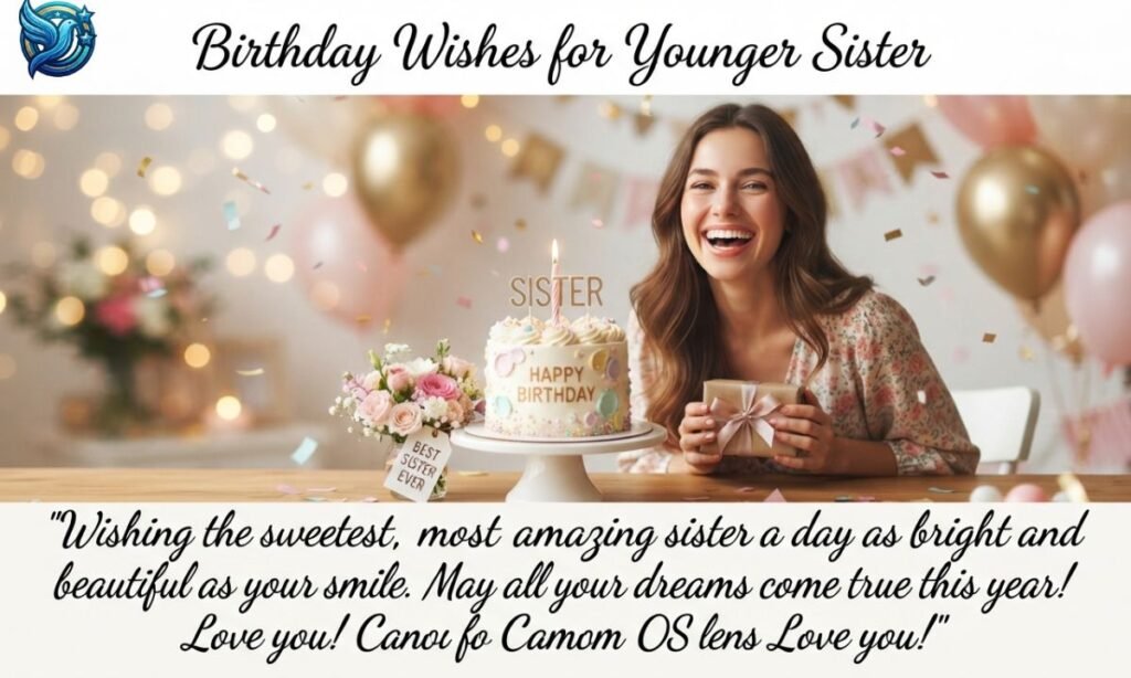 Birthday Wishes for Younger Sister