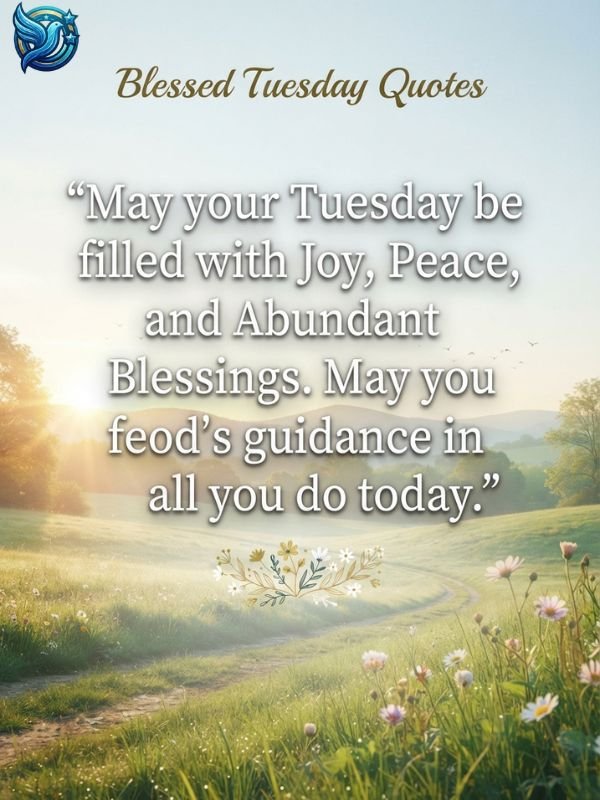 Blessed Tuesday Quotes