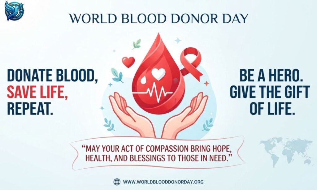 Catchy World Blood Donor Day Slogans