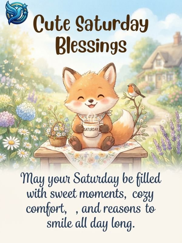 Cute Saturday Blessings