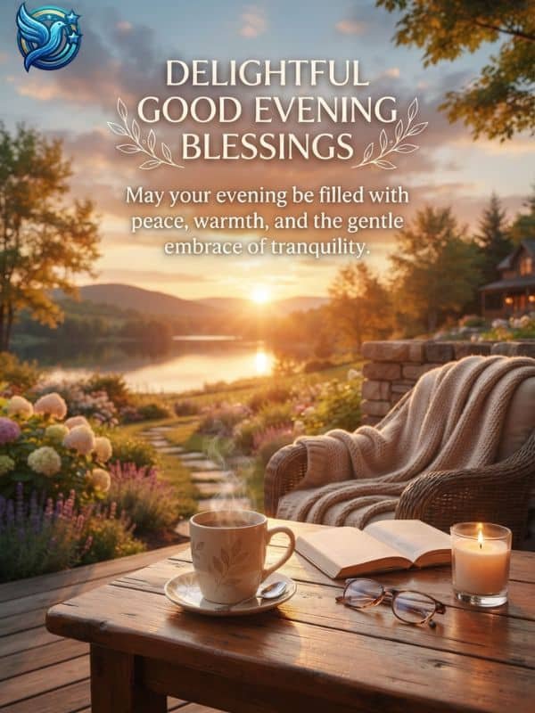 Delightful Good Evening Blessings Images