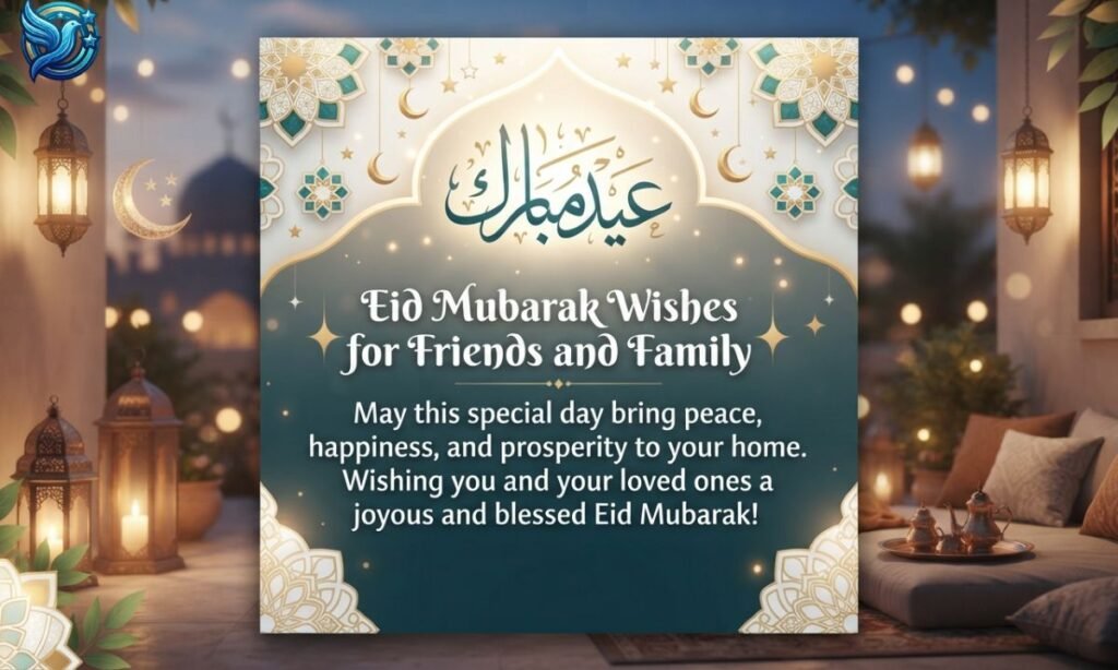 Eid Mubarak Wishes for Friends and Family