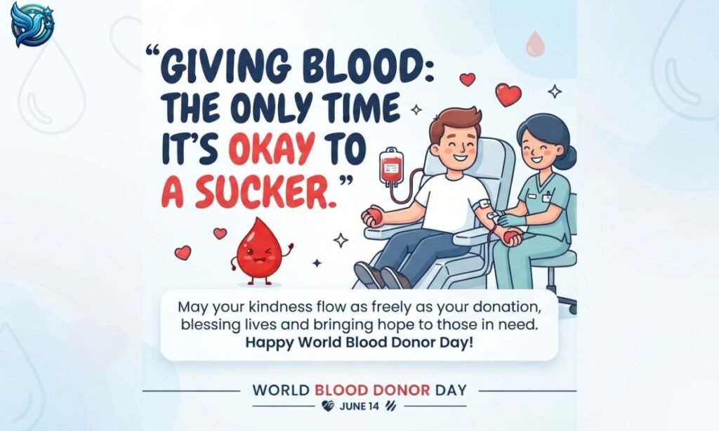 Funny Quotes for World Blood Donor Day