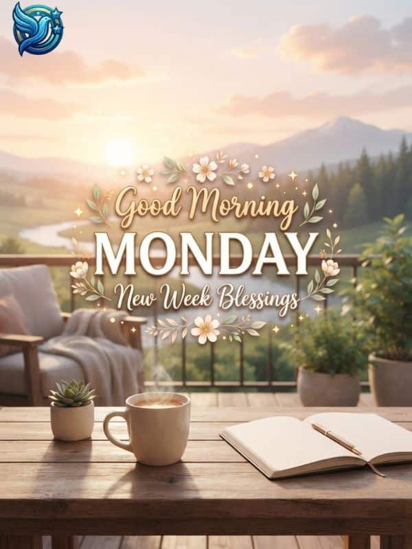 Good Morning Monday New Week Blessings