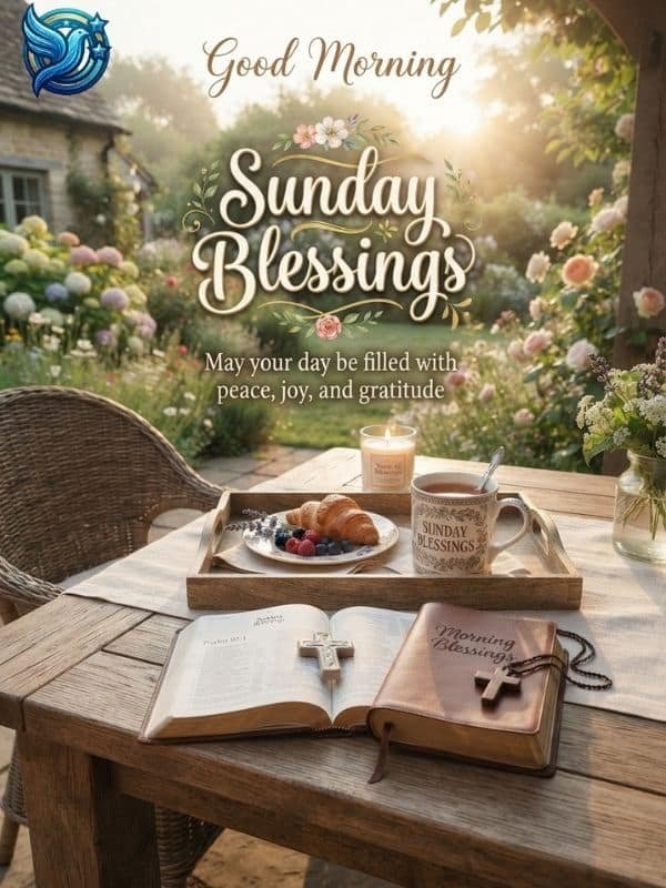 Good Morning Sunday Blessings