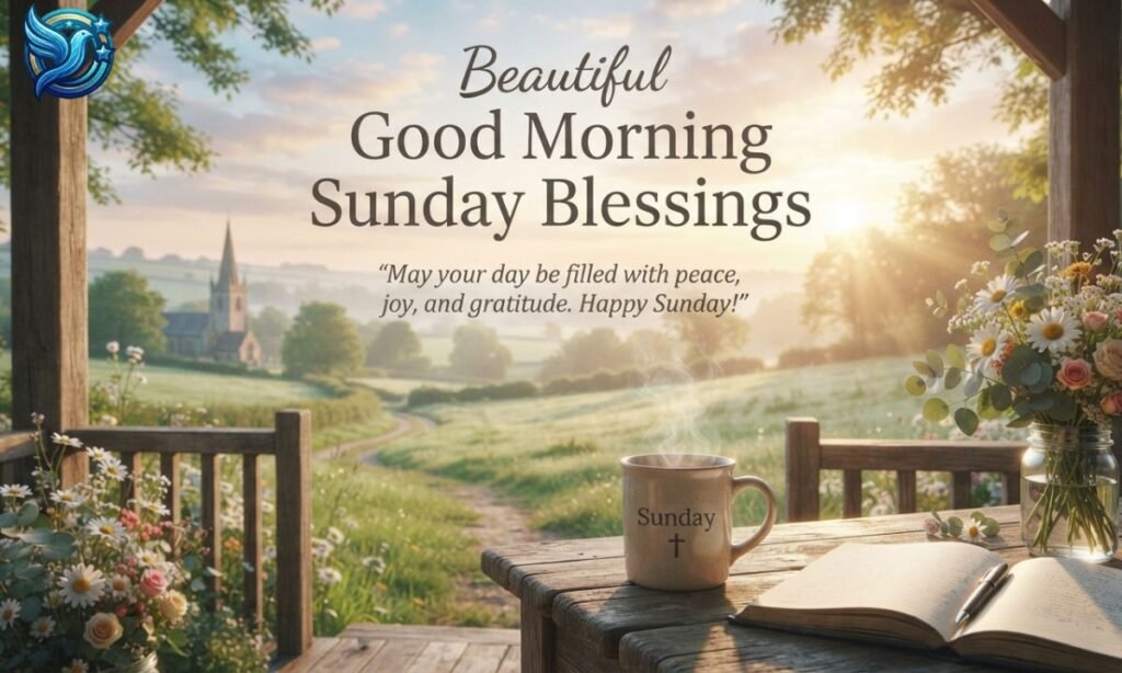 110+ Beautiful Good Morning Sunday Blessings for Peace, Joy & Happiness