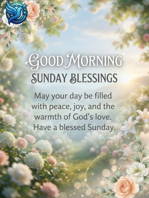 Good Morning Sunday Blessings GIF