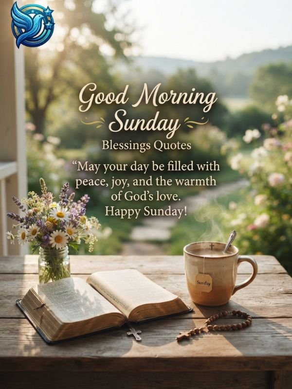 Good Morning Sunday Blessings Quotes