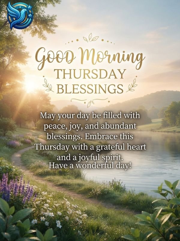 Good Morning Thursday Blessings