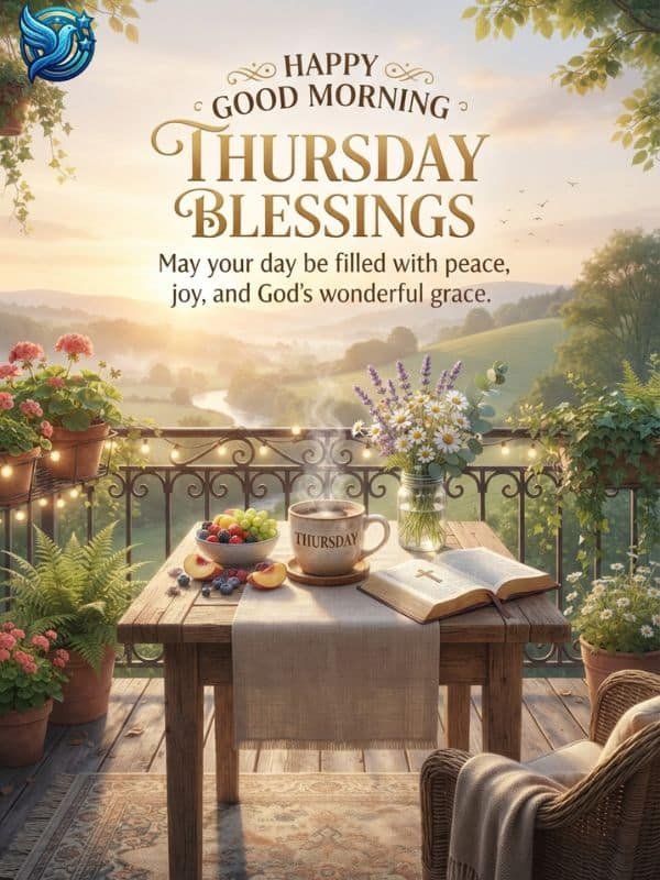 Good Morning Thursday Blessings