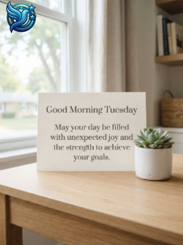 Good Morning Tuesday Wishes