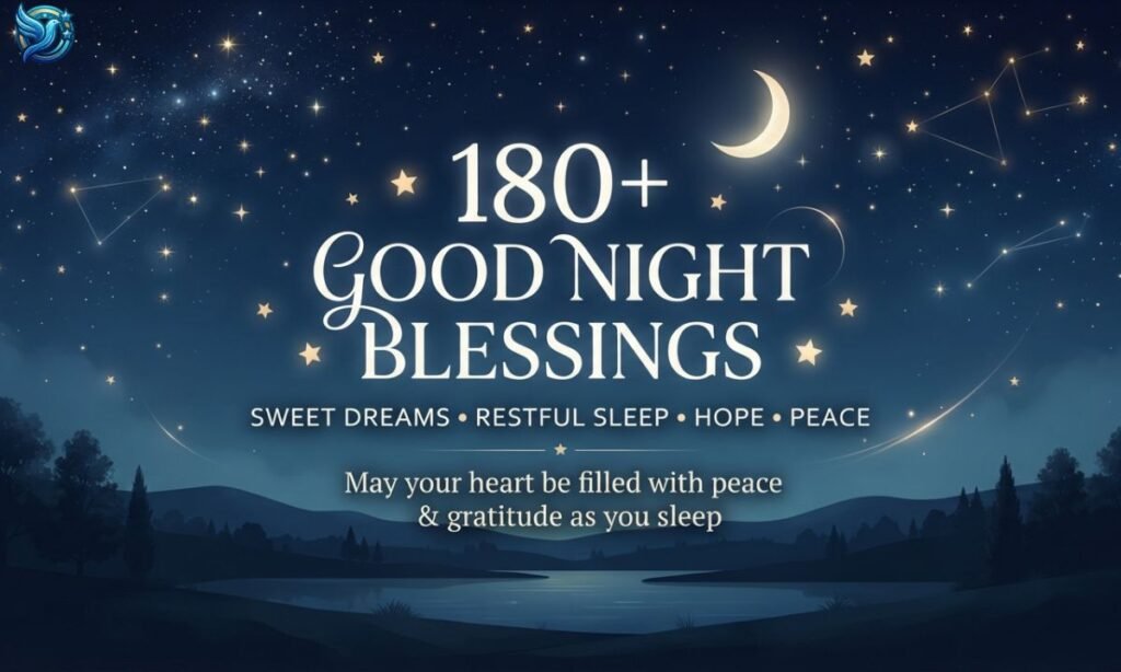 180+ Good Night Blessings for a Peaceful Night and Beautiful Tomorrow
