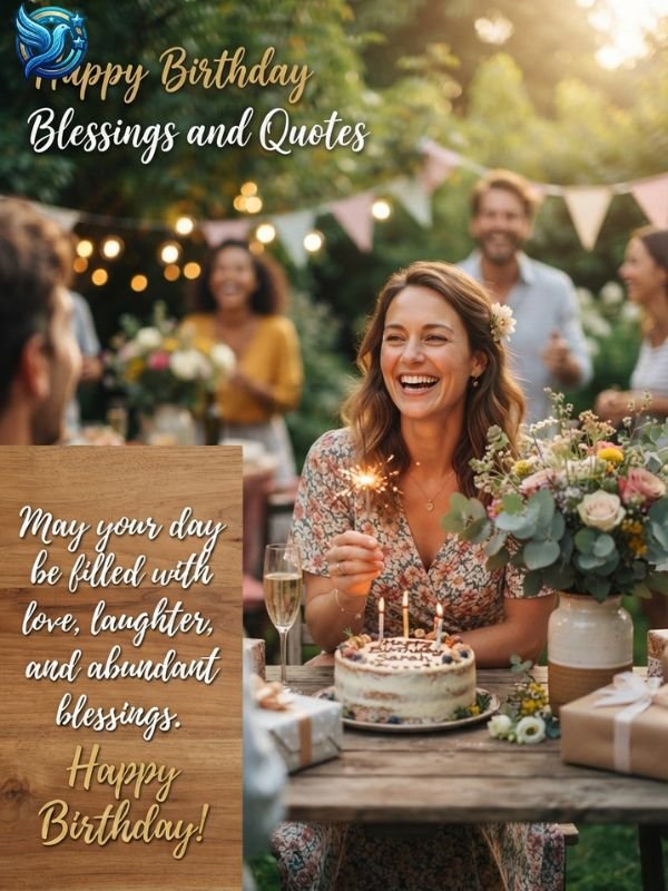 Happy Birthday Blessings and Quotes