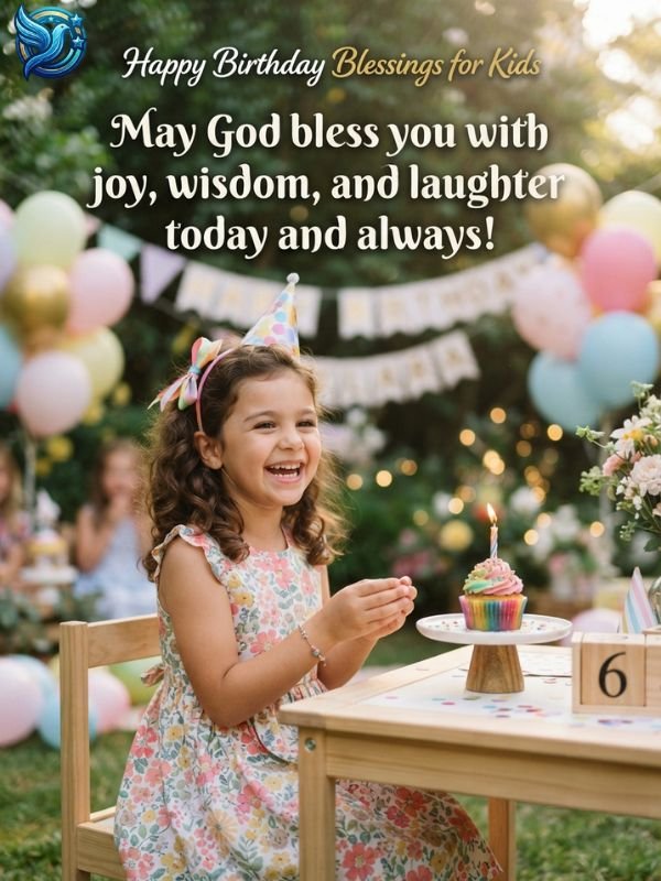 Happy Birthday Blessings for Kids