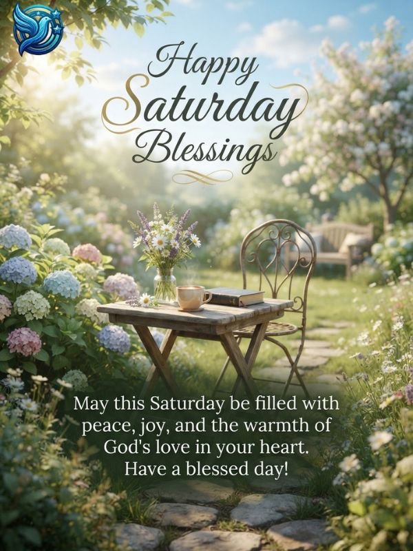 Happy Saturday Blessings