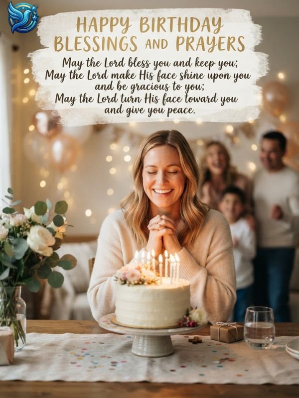 Happy birthday blessings and prayers