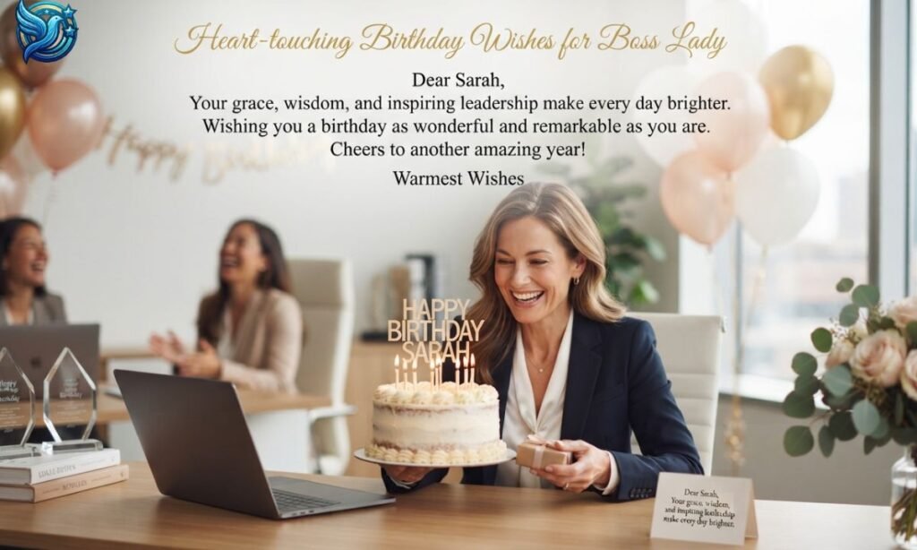 Heart-touching Birthday Wishes for Boss Lady