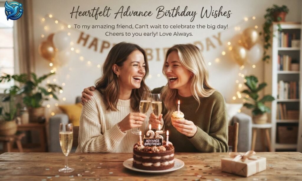 500+ Heartfelt Advance Birthday Wishes for Friend to Celebrate Their Birthday Early