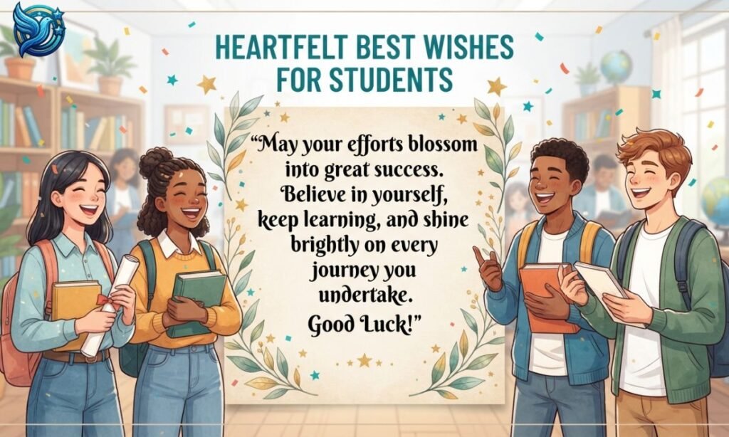Heartfelt Best Wishes for Students in English