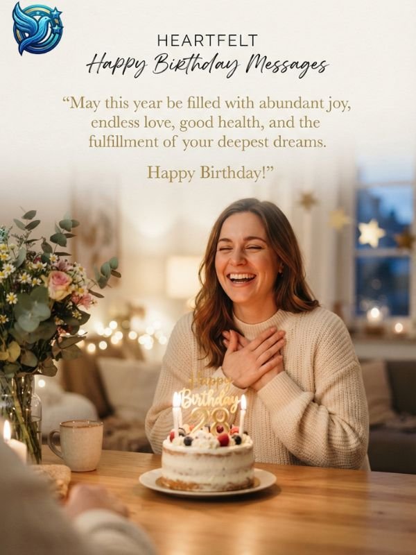 Heartfelt Happy Birthday Messages