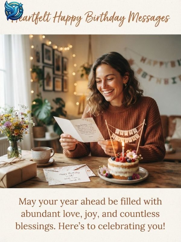 Heartfelt Happy Birthday Messages