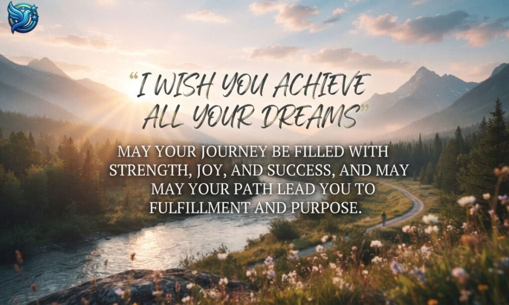 I Wish You Achieve All Your Dreams Quotes