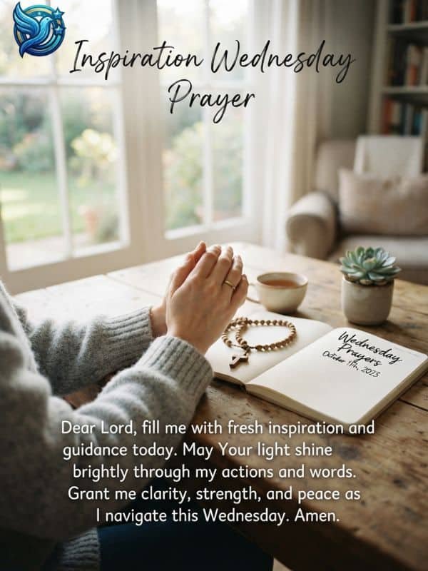 Inspiration Wednesday Prayer