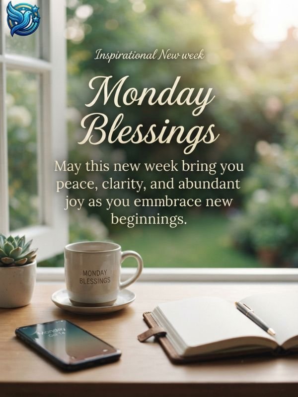Inspirational New week monday blessings