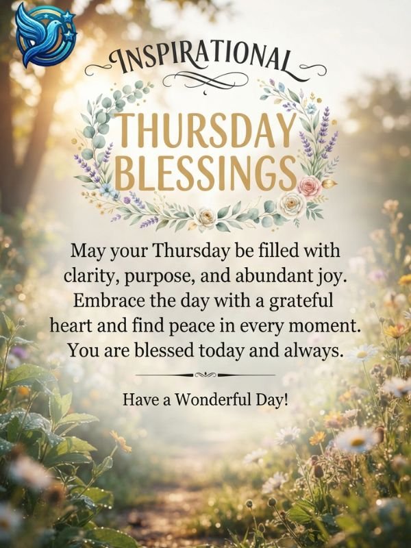 Inspirational Thursday Blessings