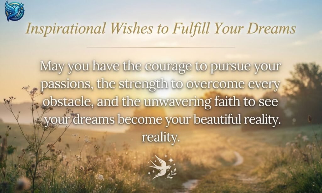 Inspirational Wishes to Fulfill Your Dreams