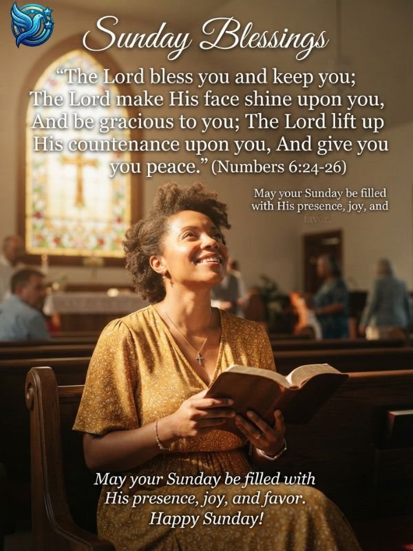 Inspiring Bible Verses Sunday Blessings