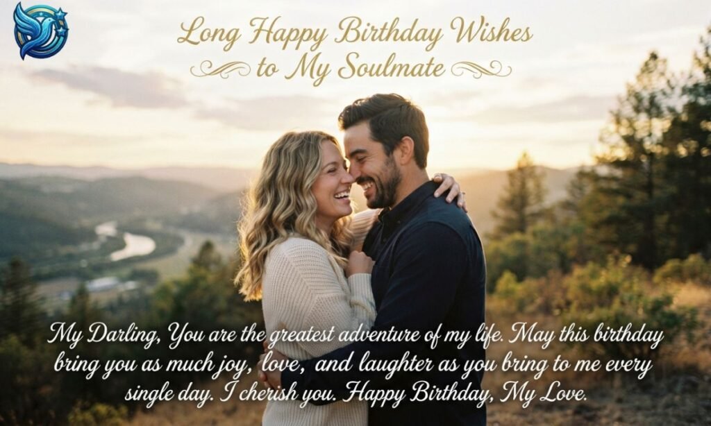 Long Happy Birthday Wishes to My Soulmate