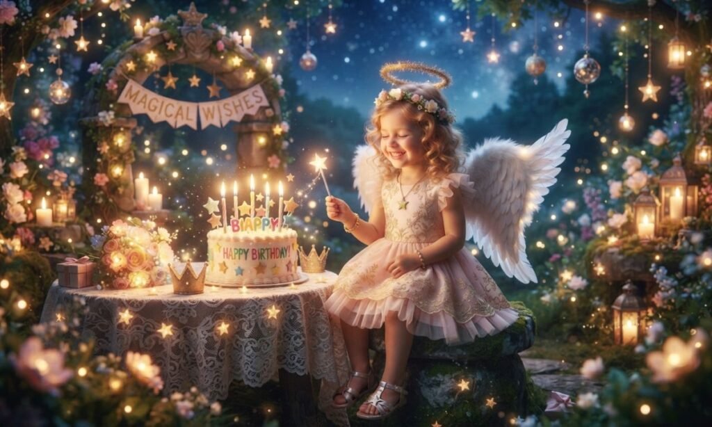 350+ Magical Little Angel Birthday Wishes for a Beautiful Celebration
