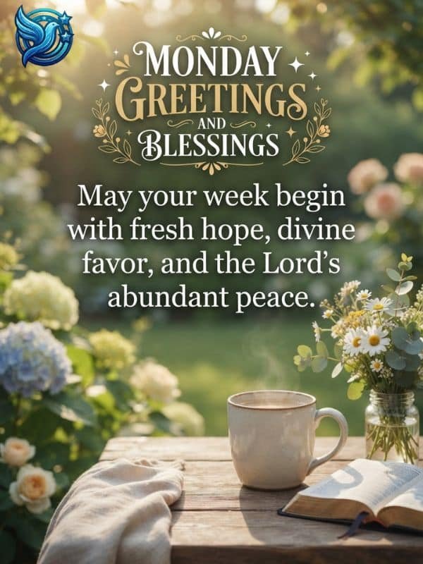 Monday Greetings and Blessings