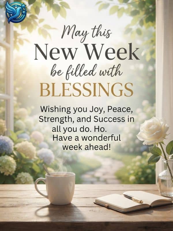 New Week Blessings Images